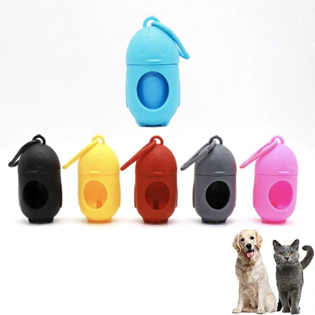 ZIVIK Dog Poop Bags with Dispenser, Biodegradable Garbage Bags, Leak Proof Poop Bag for Dogs, Plastic Waste Pick Up, Pet Potty P