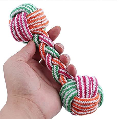 Furry Critters Durable Teething Rope Dog Toys For Dogs And Puppies For Playing, Training And Teether Suitable For Medium Large B