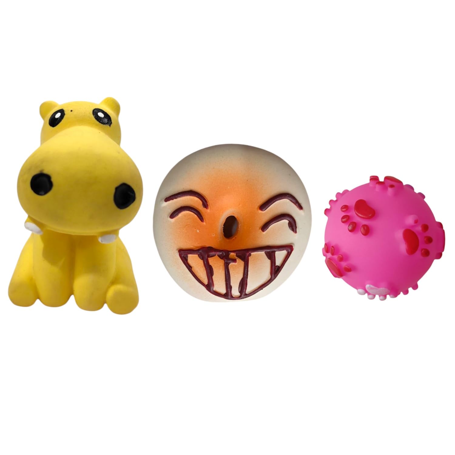 The Pets Company Squeaky Chew Dog/Puppy Toy For Puppies & Small Dogs | Durable, Animal Design,For Playing, Teething And Chewing 
