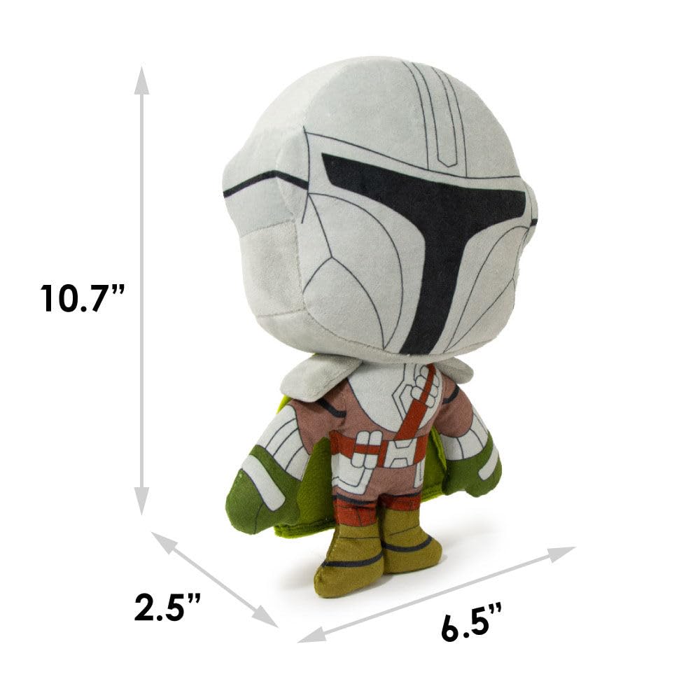 Dog Toy, Mandalorian, Plush Squeaker Star Wars The Mandalorian Standing Pose