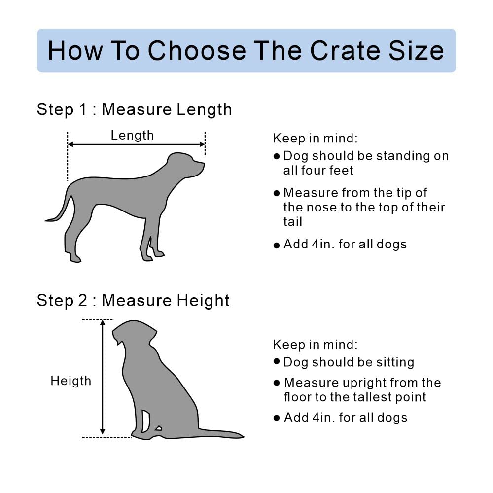 Beenbkks Furniture Style Dog Crate End Table, Double Doors Wooden Wire Dog Kennel With Pet Bed, Decorative Pet Crate Dog House Indoor Medium Large