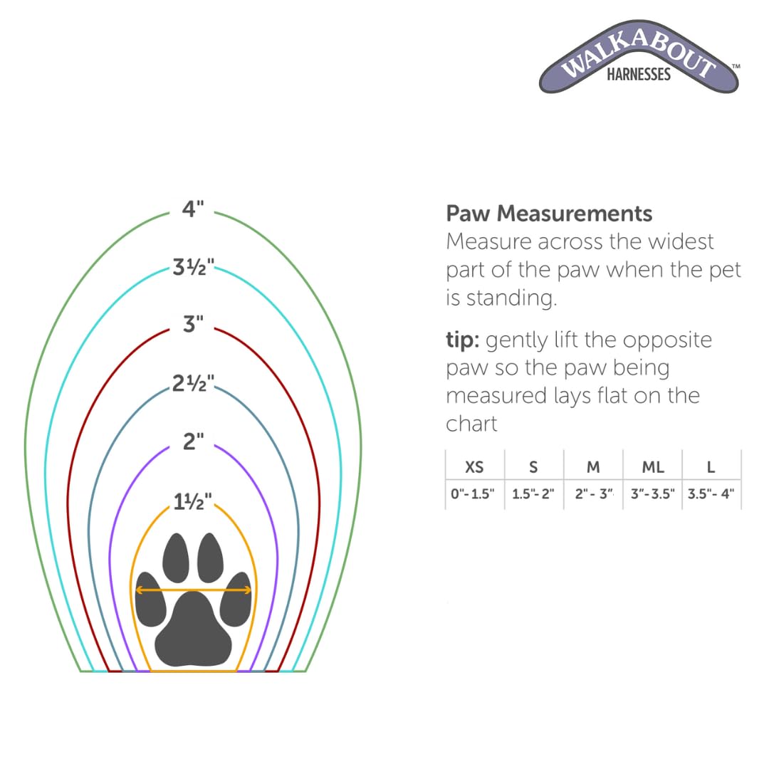 Walkabout Toe'Sup No Knuckling Boot Brace For Dogs Dragging Paws | Corrective Dog Shoes To Safely Lift Toes