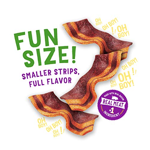 Purina Beggin Dog Treats, Fun Size With Bacon and Cheese Flavor - (6) 6 oz. Pouches