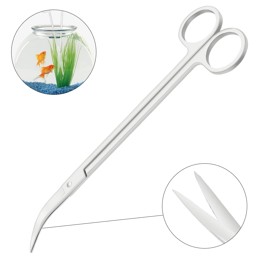 Lilys Pet Stainless Steel Aquarium Tank Aquatic Plant Tools Sets (4 In 1)