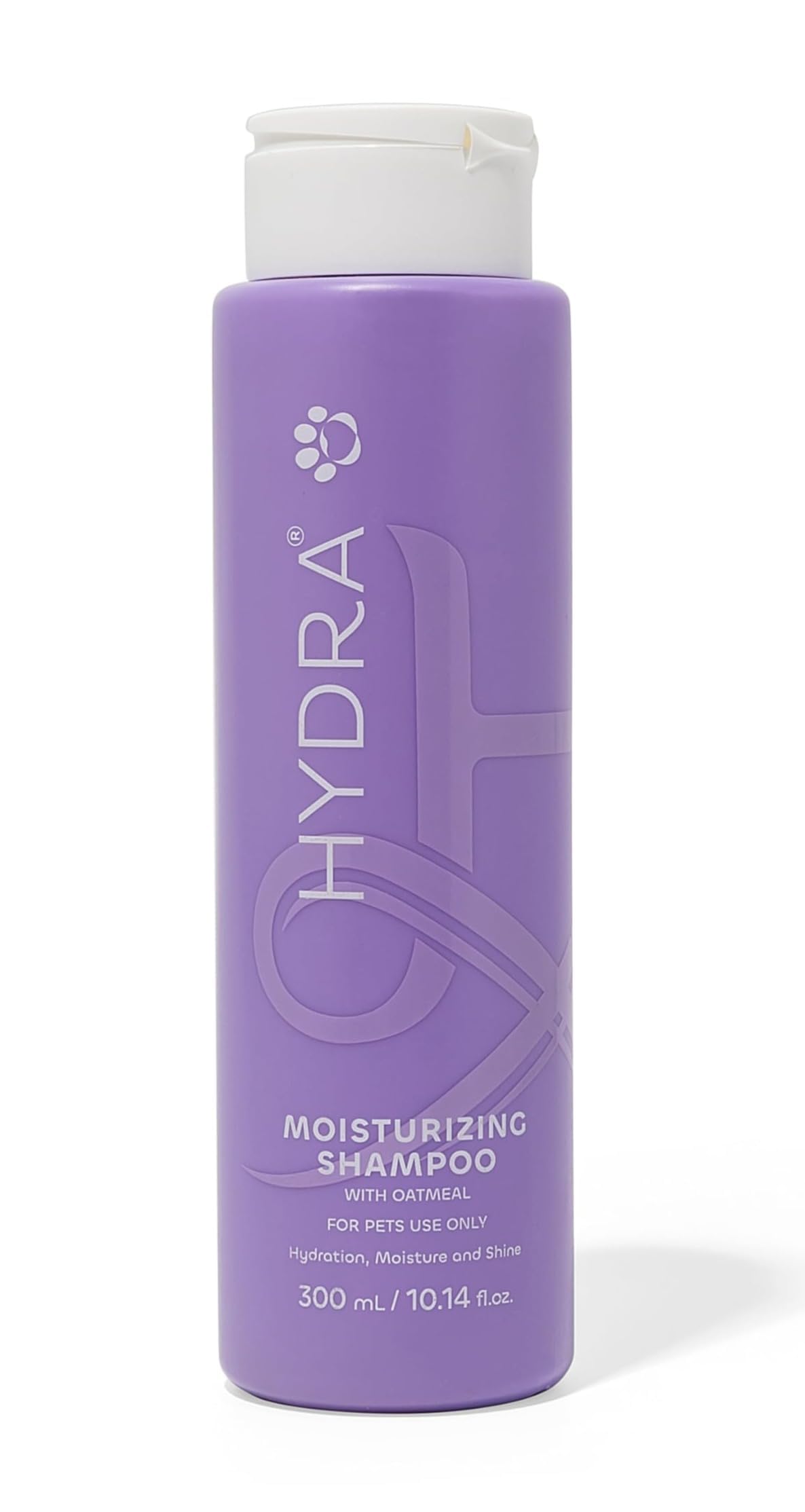 Hydra Luxury Care Whitening Shampoo for Dogs and Cats with Moisturizing Oatmeal, Reduces Yellowing and Stains, 10.14-Ounce Bottl