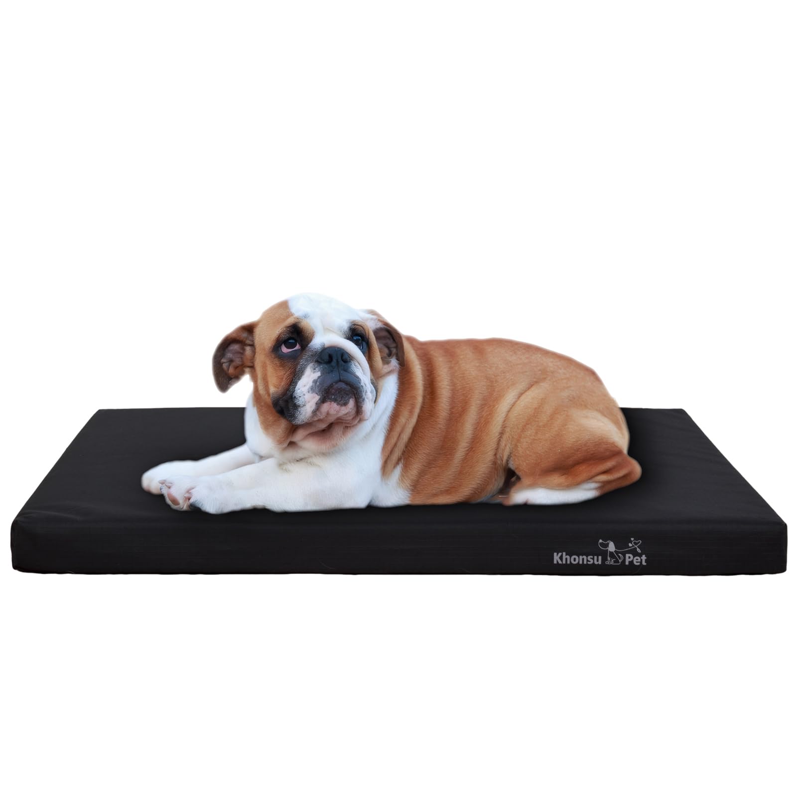 Khonsu Pet Waterproof Tear Proof Dog Bed - Durable Ripstop Oxford For Outdoor/Indoor Use, 800Lbs Tear Strength (35Lb Size M)