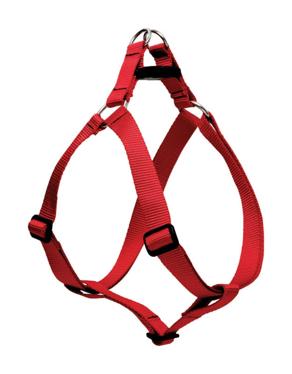 LupinePet Basics 3/4 Red 20-30 Step In Harness for Medium Dogs