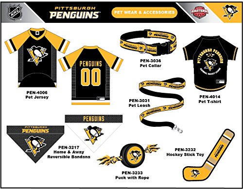 Pets First Nhl Collar For Dogs & Cats. Adjustable, Cute, & Stylish! The Ultimate Hockey Fan Collar!