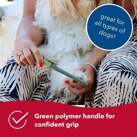 Coastal Pet Safari Dog Nail File - Ensure A Smooth Finish After Cutting - Remove Burs From Outdoor & Indoor Dogs - One Size