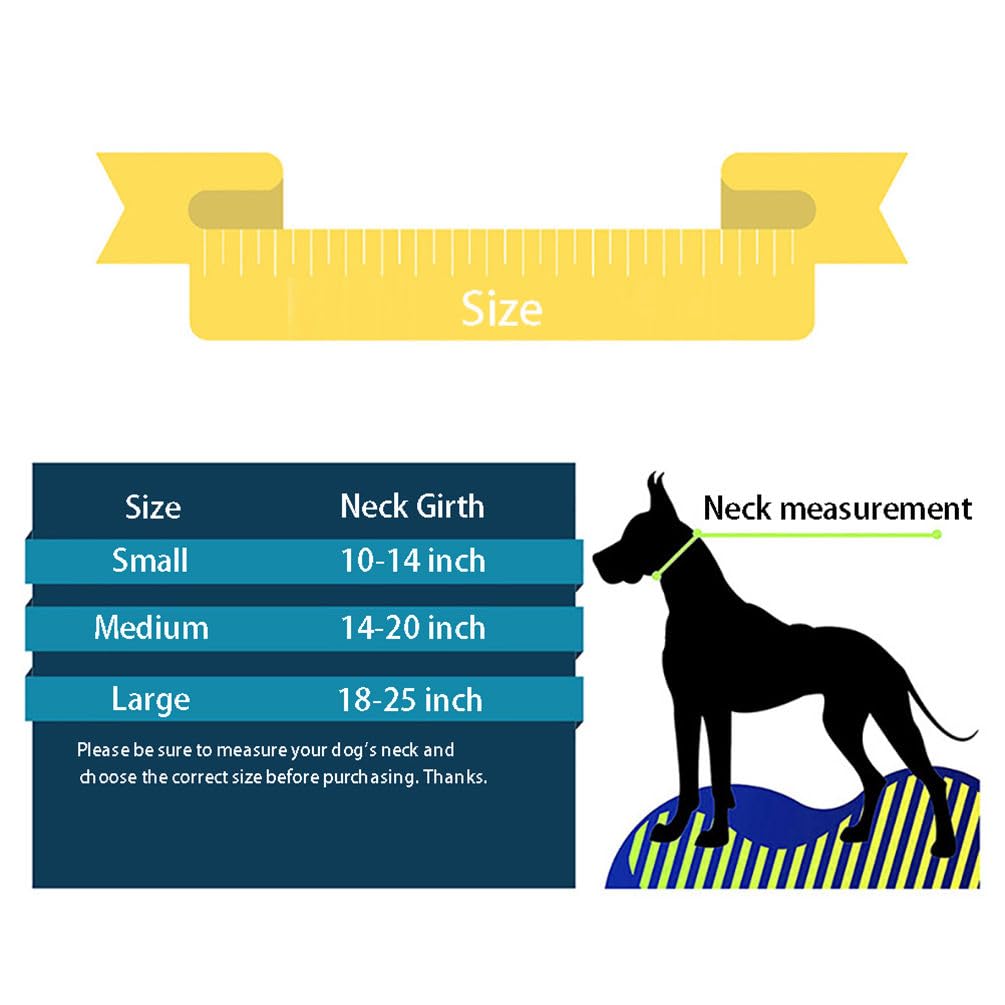 Dog Collar Martingale, Escape Proof Dog Choke Collar No Pull Cinch Dog Training Collars Adjustable For Small Medium Large Breed