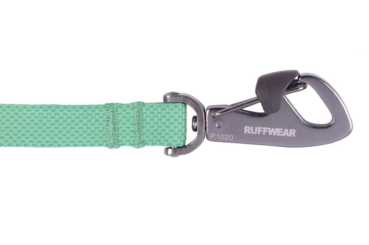 Ruffwear Hi & Light Dog Leash, 4.5 ft Ultralight Lead, Sage Green, Model 4085-330, with Lockable Crux Clip and Pick-Up Bag Pocket