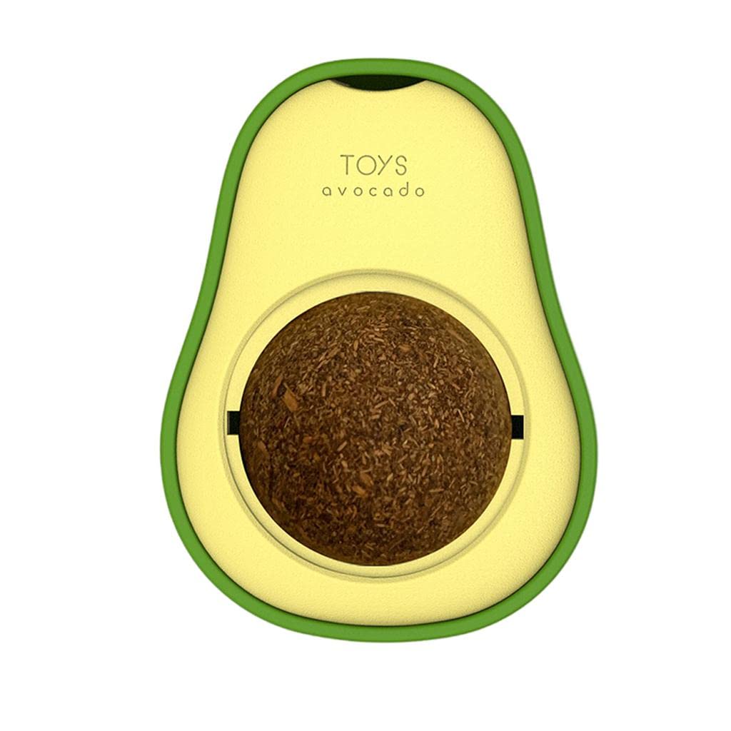 Ecomistiq Multifunctional Catnip Toy 360 Totating Wall Ball Toys Gall Nut| Toys| Cat Supplies |Pet