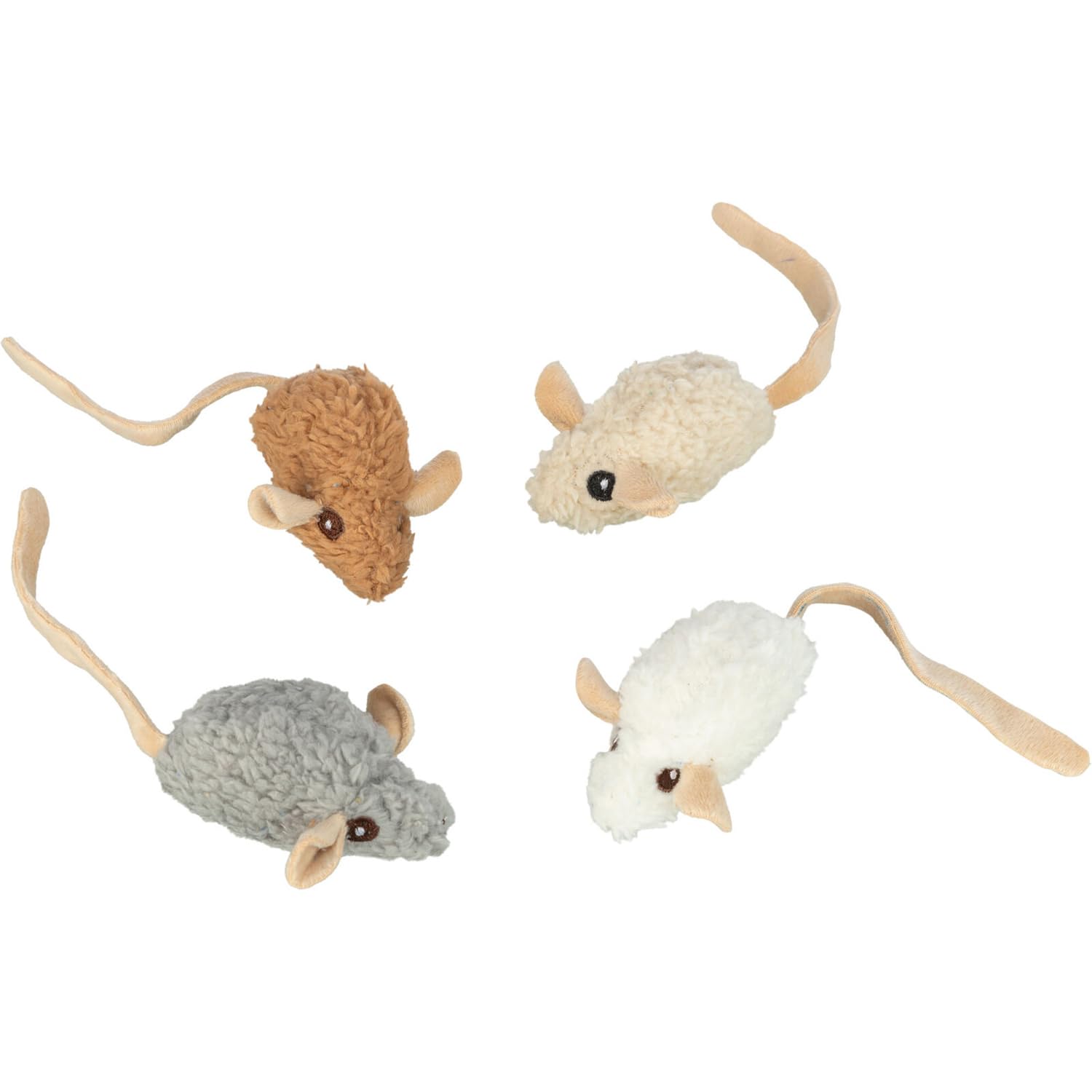 Trixie Mouse Plush Cat Toy With Catnip | Soft & Tossable Interactive Cat Toy For Indoor Cats | Encourages Play, Curiosity & Natu