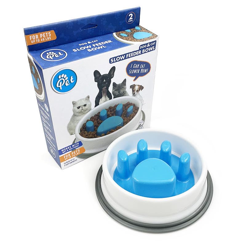 Right Products Pet Suppliers Dog Accessories Slow Feeder Dog Bowl Color Box Dog Float Water Bowl Pet Water Drinking, Pet Supplie