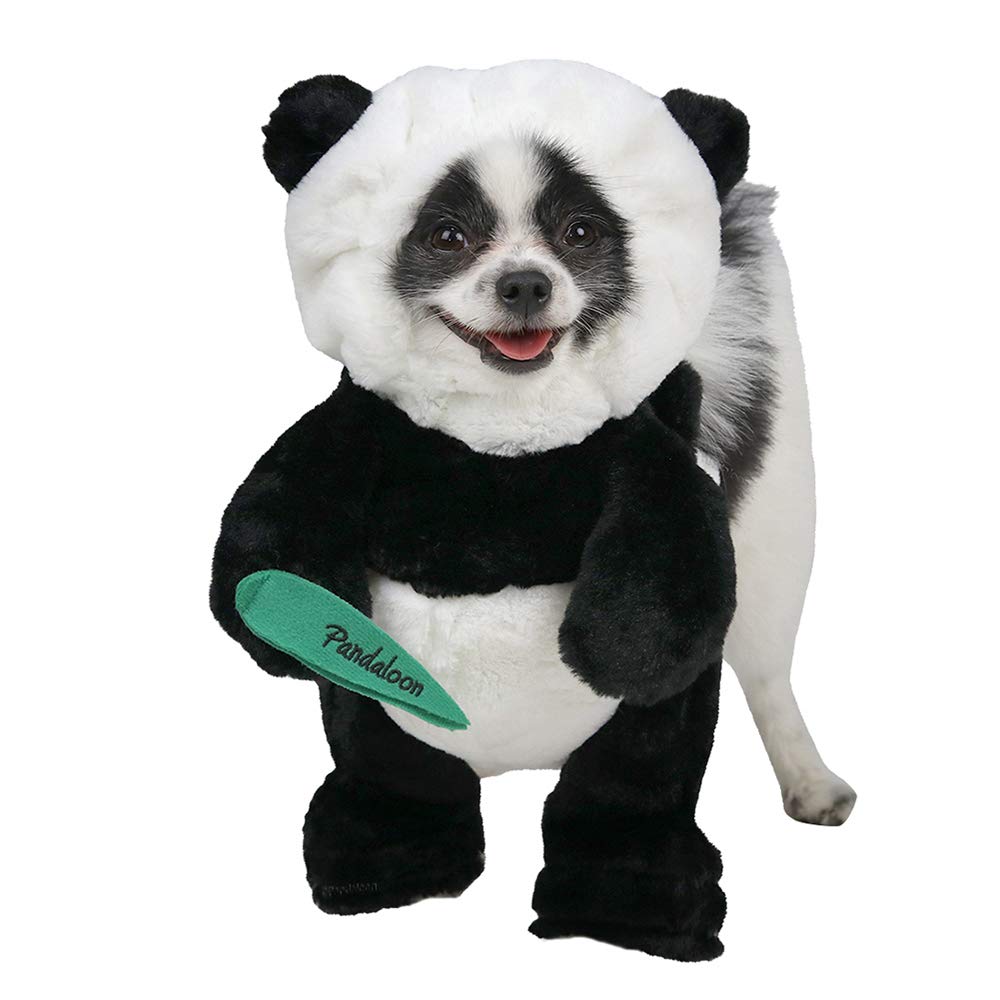 Pandaloon Dog Halloween Costume - As Seen On Shark Tank - Patented - Funny Costume With Arms For Small And Medium Dogs And Cats (Panda, Size 2(15-16 In Height At Top Of Head,Girth<16 In))