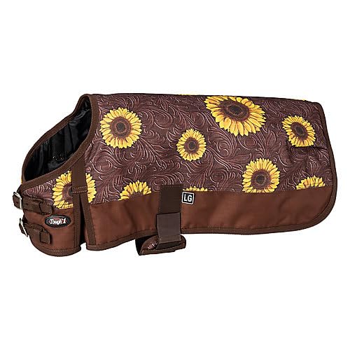 Tough 1 1200D Print Dog Blanket XXSmall Sunflower