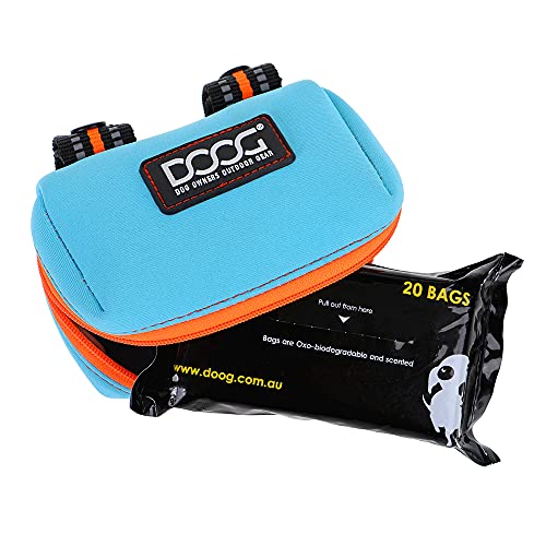 Doog Walkie Pouch Neoprene Walkie Pouch W/Tidy Bags - Beethoven (Neon), 4.73'' X 1.58'', (Wpd07-N)