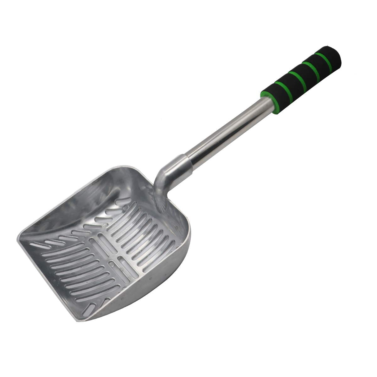 Cat Litter Scooper Metal Cat Litter Scoop Long Handle Cat Scoop Aluminum Litter Box Scooper Kitty Litter Scoop Non-Stick Stronge
