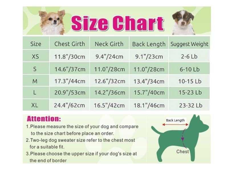 Fami Small Dog Sweaters Knitted Pet Cat Sweater Warm Dog Sweatshirt Dog Winter Clothes Kitten Puppy Sweater(Red, S)