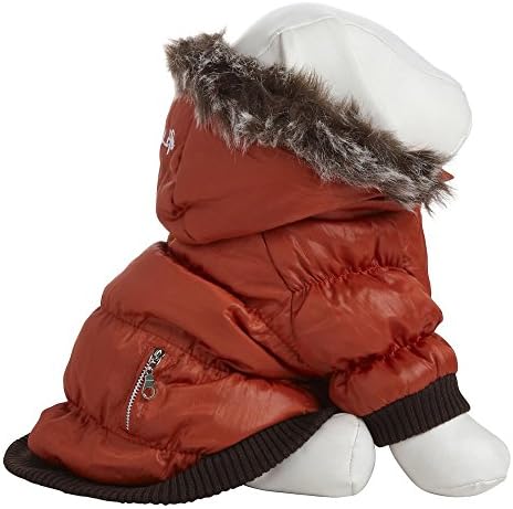 Metallic Fashion Pet Parka Coat