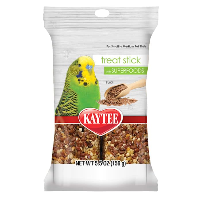 Kaytee Pet Bird Superfood Treat Stick, Flax, 5.5 oz