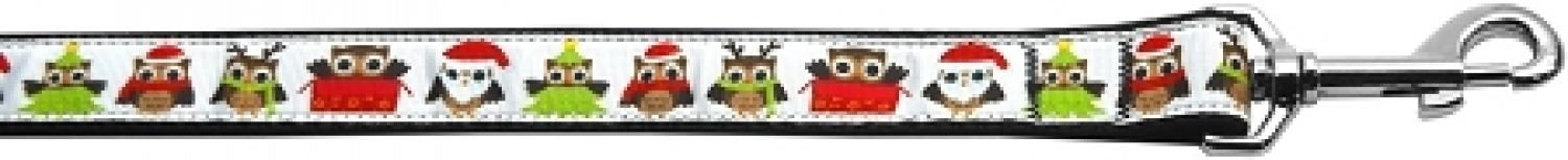 Mirage Pet Products Santa Owls Long Leash, 1" x 6'
