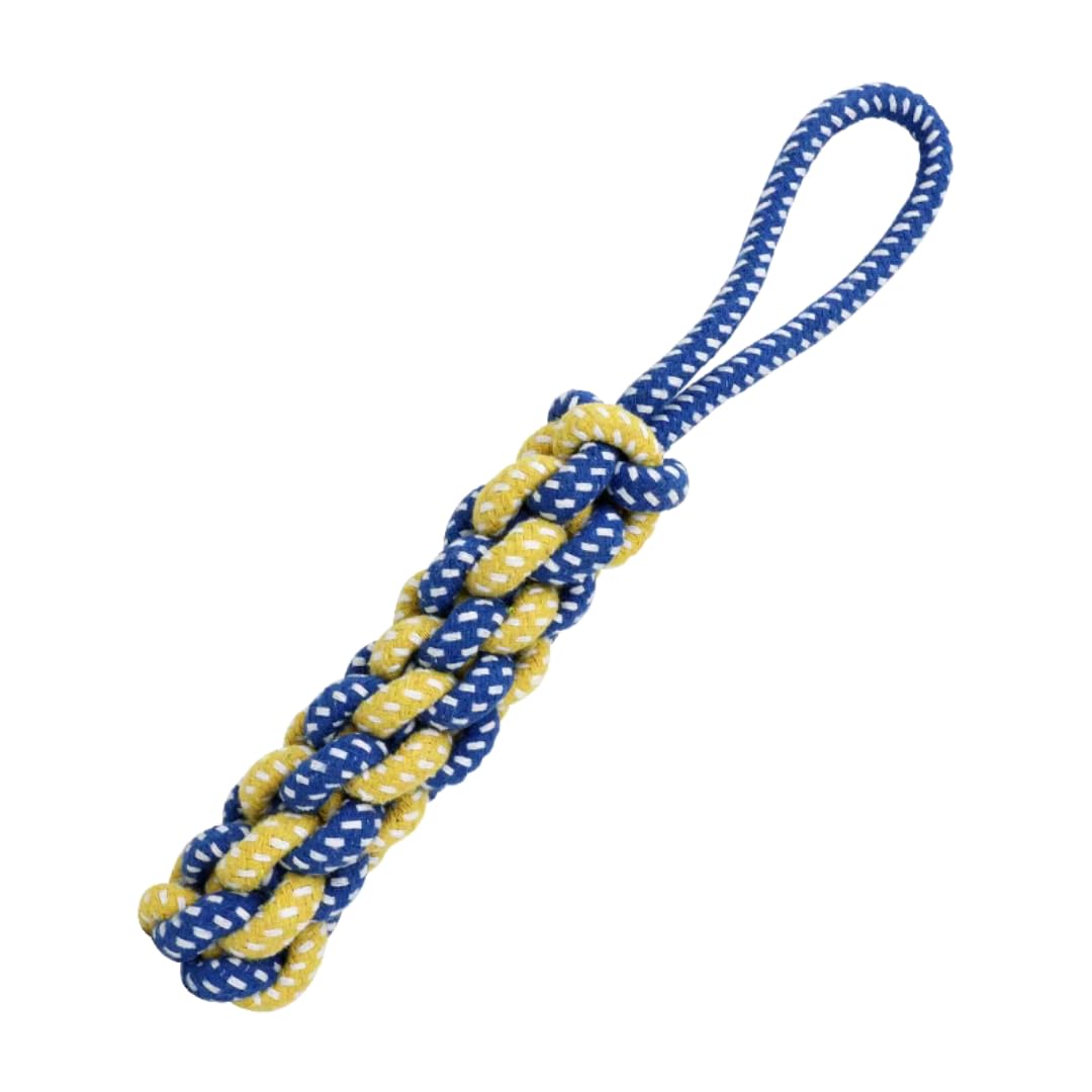 Pet Fun Durable Corn Stick Rope Chew Toy For Dogs | Tug, Fetch, Teething & Training For Small To Medium Dogs & Puppies (Multicol