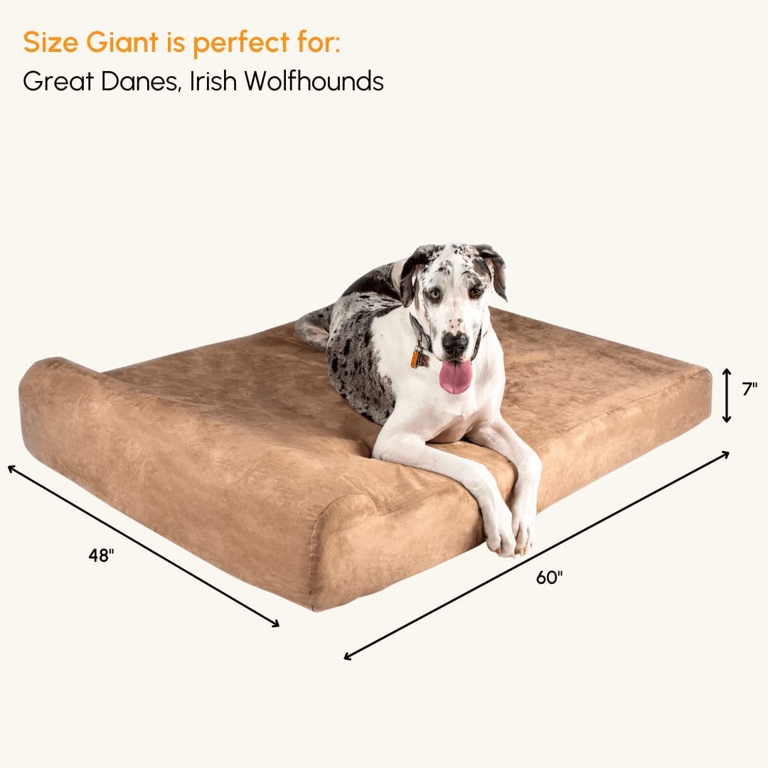 Big Barker Orthopedic Dog Bed W/Headrest - 7