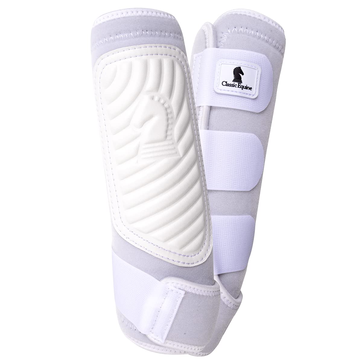 Classic Equine Classic Fit Boot Hind, Color: White, Size: M (CF200WHM)