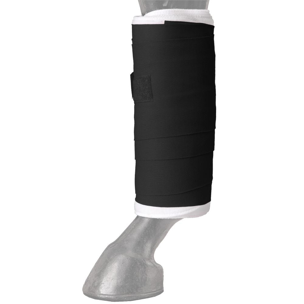 Tough-1 Standing Wraps 4 Pk - Black - 5.5'X9Ft