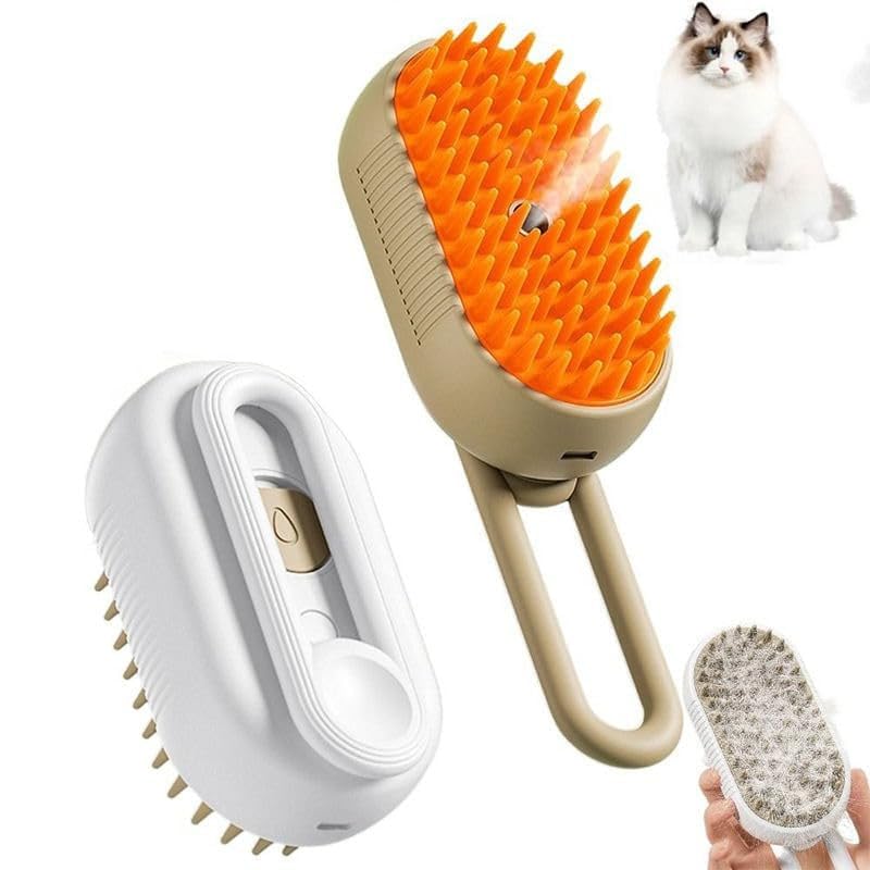 Botist Plastic Self Cleaning Slicker Brush Comb For Dog Cat Puppy Pet Grooming Brush Deshedding Tool, Hair Shedding Brush For Do