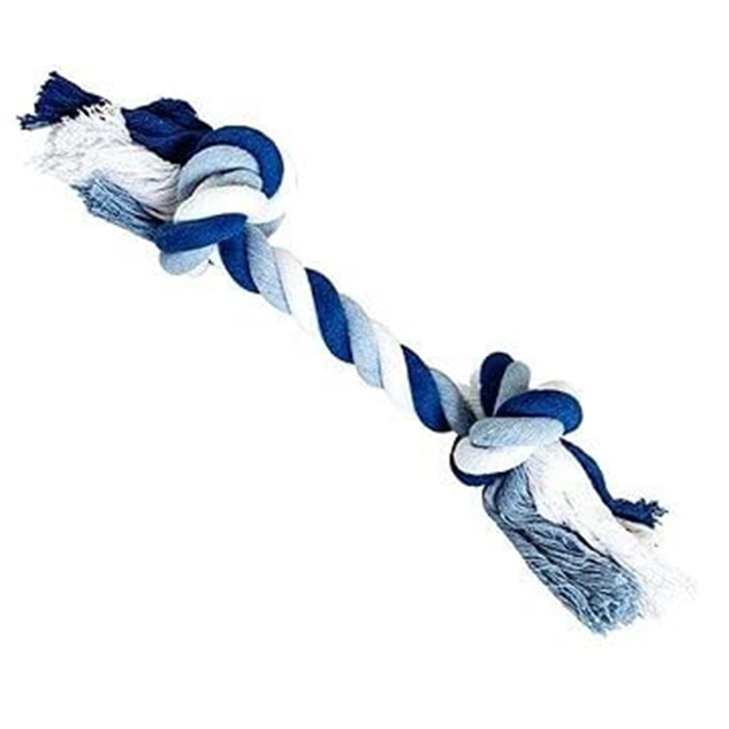 Emily Pets Flossy Chews  100 Per Cent Natural Cotton Rope Dog Toys  Interactive Tug Of War Rope  Dog Chew Rope Flosses Teeth 