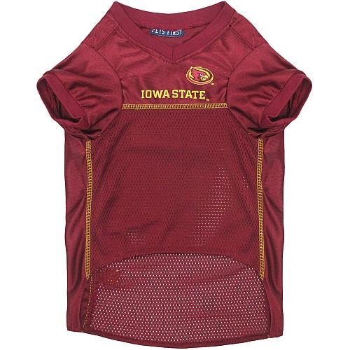 Pets First NCAA College Iowa State Cyclones Mesh Jersey for DOGS & CATS, X-Small. Licensed Dog Jersey with your Favorite Footbal