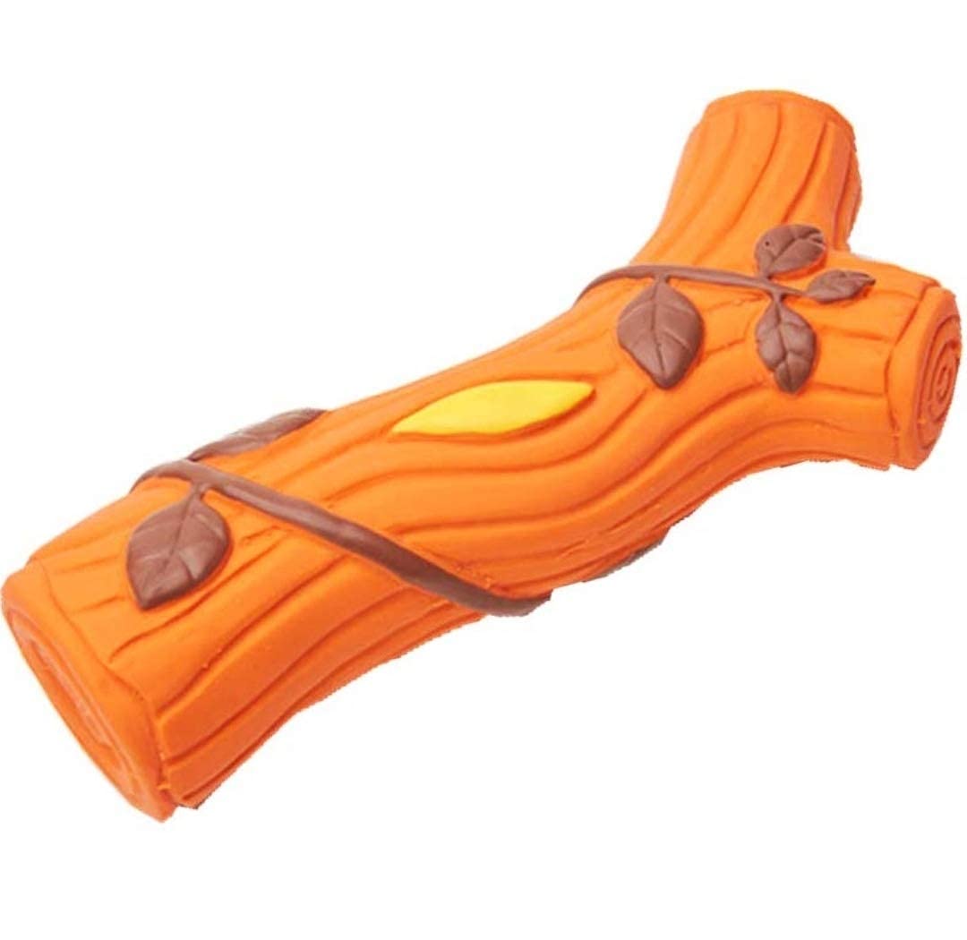 Rvpaws Medium Squeaky Root Latex Toy  Durable Chew Toy For Puppies & Dogs