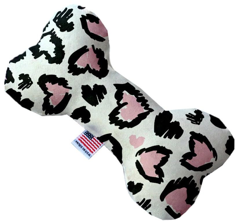 Pet and Dog Plush Heart or Bone Toy, "Valentine's Day Group" (Available in different sizes, and 8 different pattern options!) Diva 8" Plush Bone