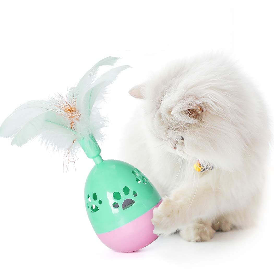 Kittupet Interactive Rolly Polly Tumbler Cat Toy Kitten Toys (Color May Vary)