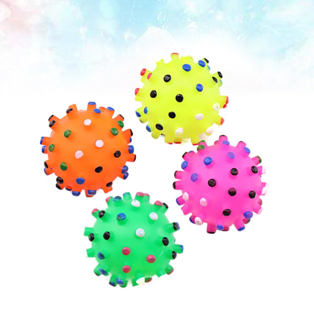 Cozy Puppies 4Pcs Balls Kitten Toys Cat Interactive Toy