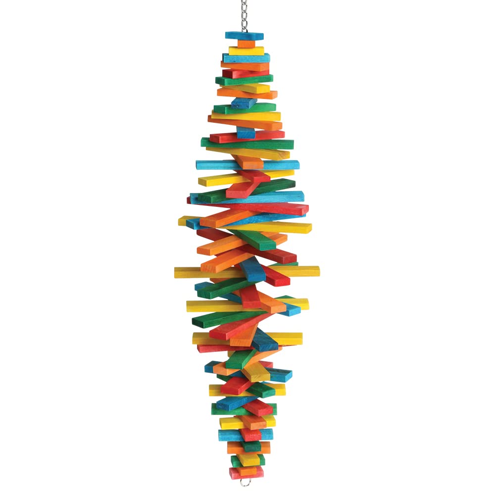 Zoo-Max Cocotte Bird Toy, Large, 32 X 6-Inch