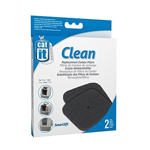3XHooded Cat Pan Replacement Carbon Filter