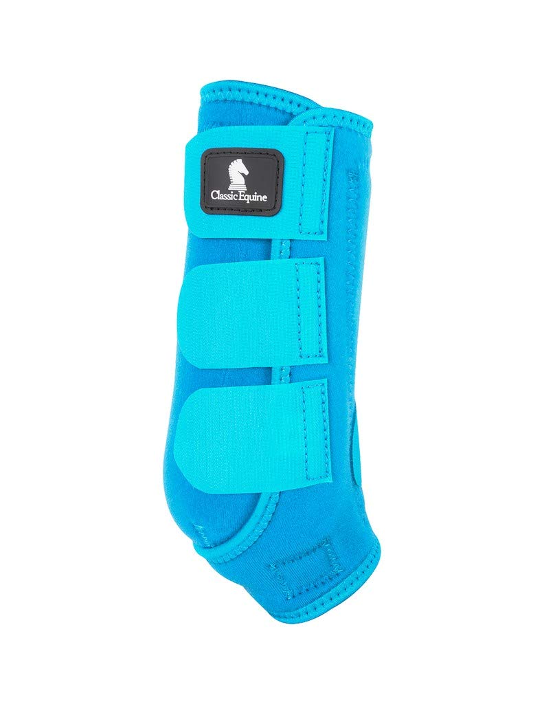 Classic Equine Classic Fit Boot Front, Color: Turquoise, Size: S (Cf100Tqs)