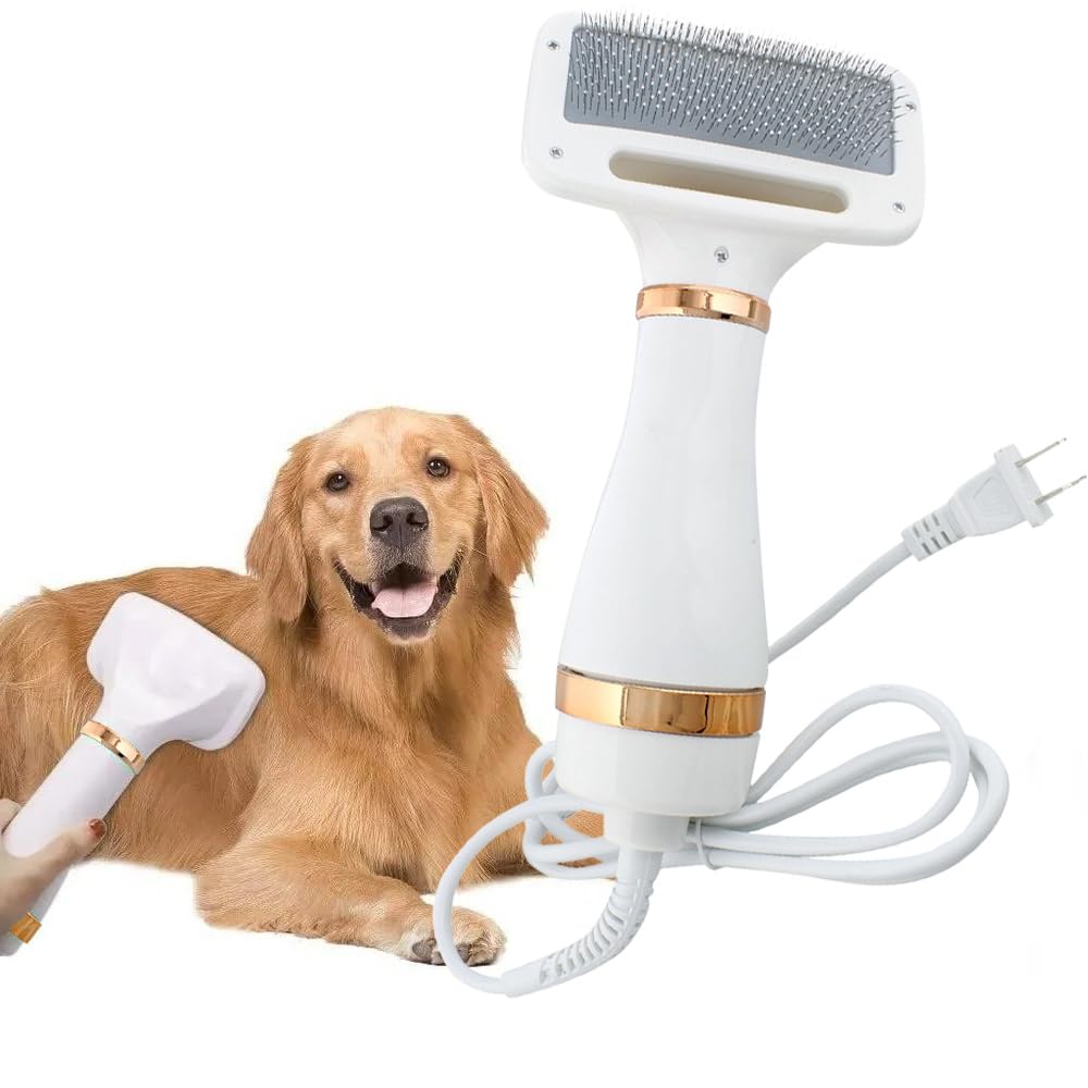 Sage Square Transforms Your Pet Grooming Routine With Ultimate Dog Grooming Dryer & Brush: FastDrying, Gentle, Professional Car