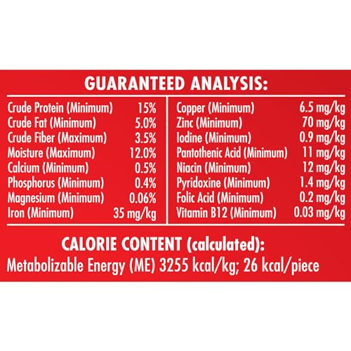Milk-Bone Flavor Snacks Dog Treats, Small Biscuits, 7 Pound Crunchy Texture Helps Reduce Tartar
