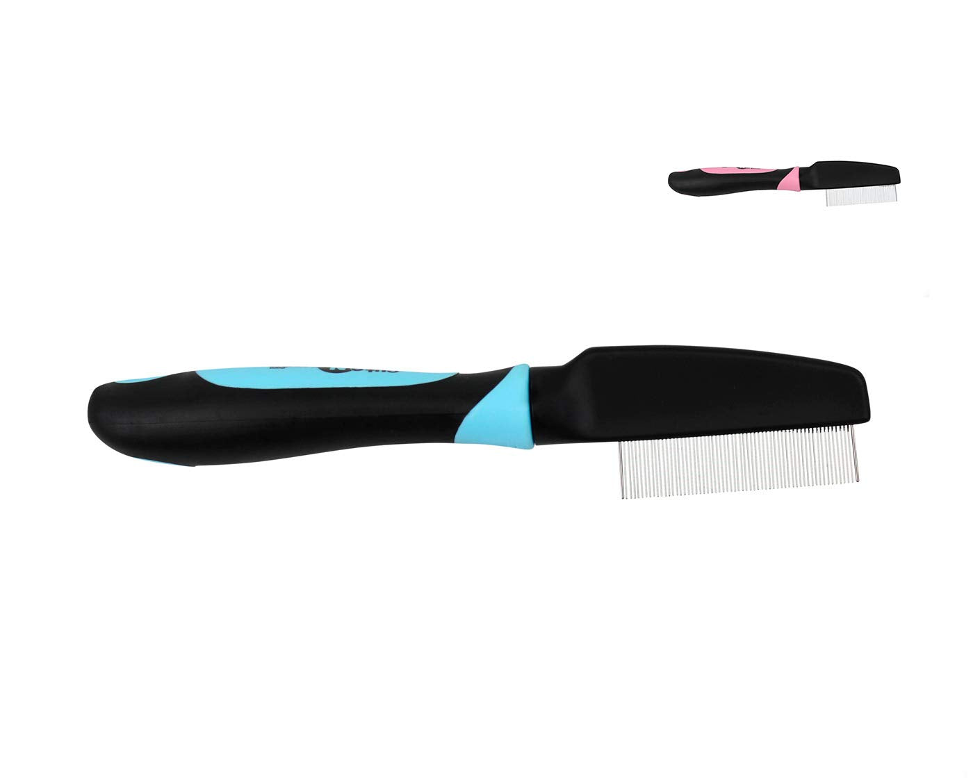 Cutenfuzzy Pet Flea Comb, Blue
