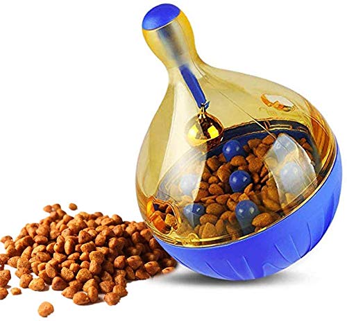 THE DDS STORE Dog Food Ball,Pet Food Dispenser Toys,IQ Treat Ball,Interactive Dog Toys,Slow Eating IQ Treat Ball for Small Mediu