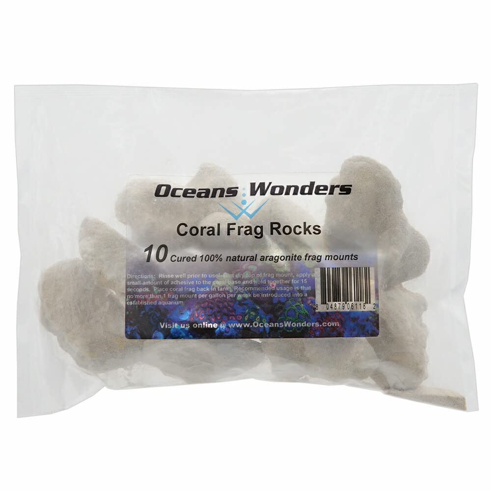 Oceans Wonders 10-Piece Coral Frag Rocks
