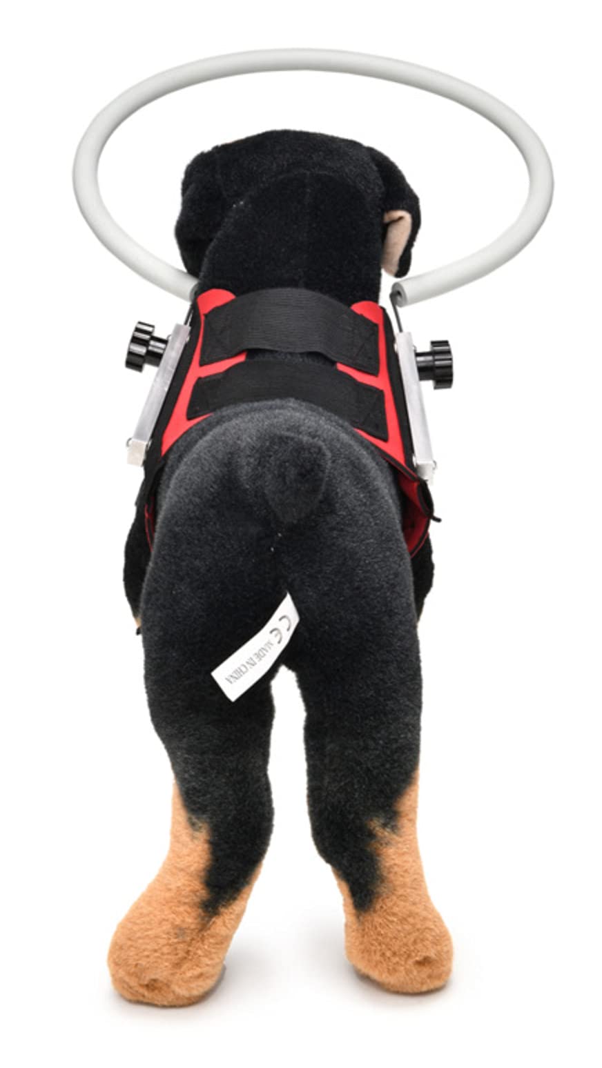 Ring Harness For Dog, Adjustable Dog Ring, Bumper Guards For Dogs Red Small