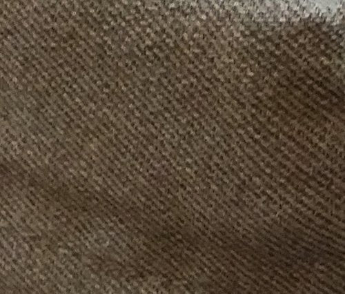 Dogbed4Less 47X29X4 Inches Extra Large Size Brown Color Denim Jean Dog Pet Bed External Zipper Cover - Replacement Cover Only