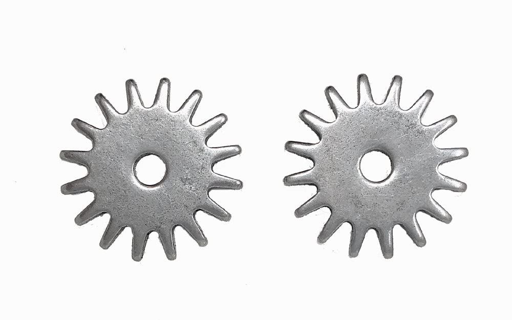 Aj Tack Spur Rowels Black 1 1/4' X 5 Pt