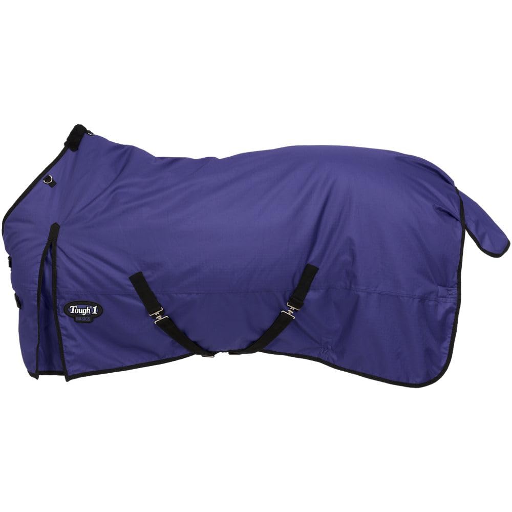 Basics By Tough1 1200D Turnout Blanket (300 Fill) Purple 75'