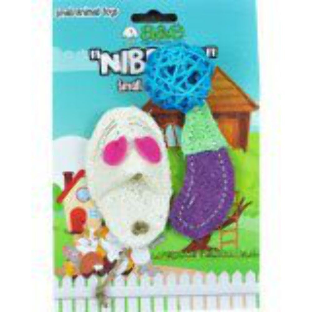 A&E Cage Company 52400954: Toy Loofah Carrot/Celery